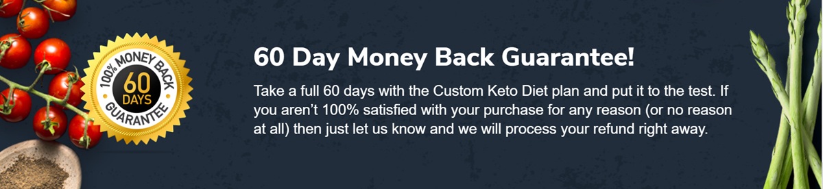 Custom Keto Diet 60 Day Money Back