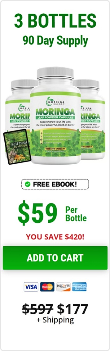 Moringa Magic 3 Bottle