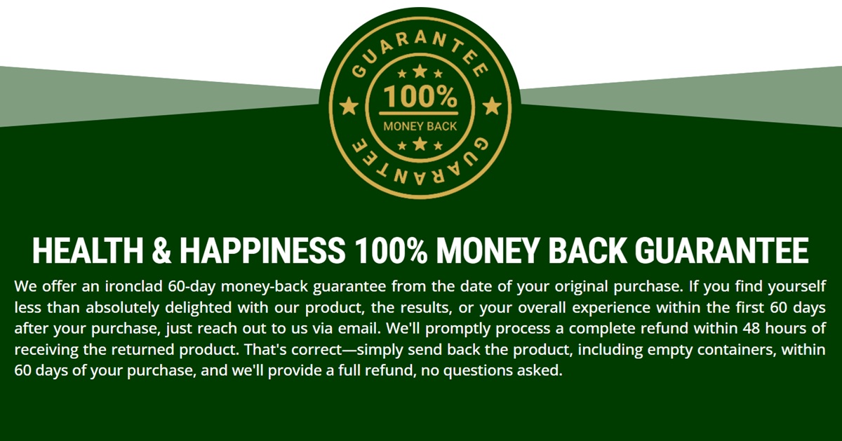 Moringa Magic Money-Back Guarantee